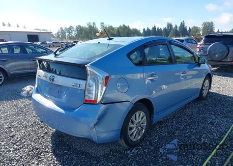 2012 Toyota Prius Plug-In z USA, uszkodzony, nr VIN JTDKN3DP0C3025101
